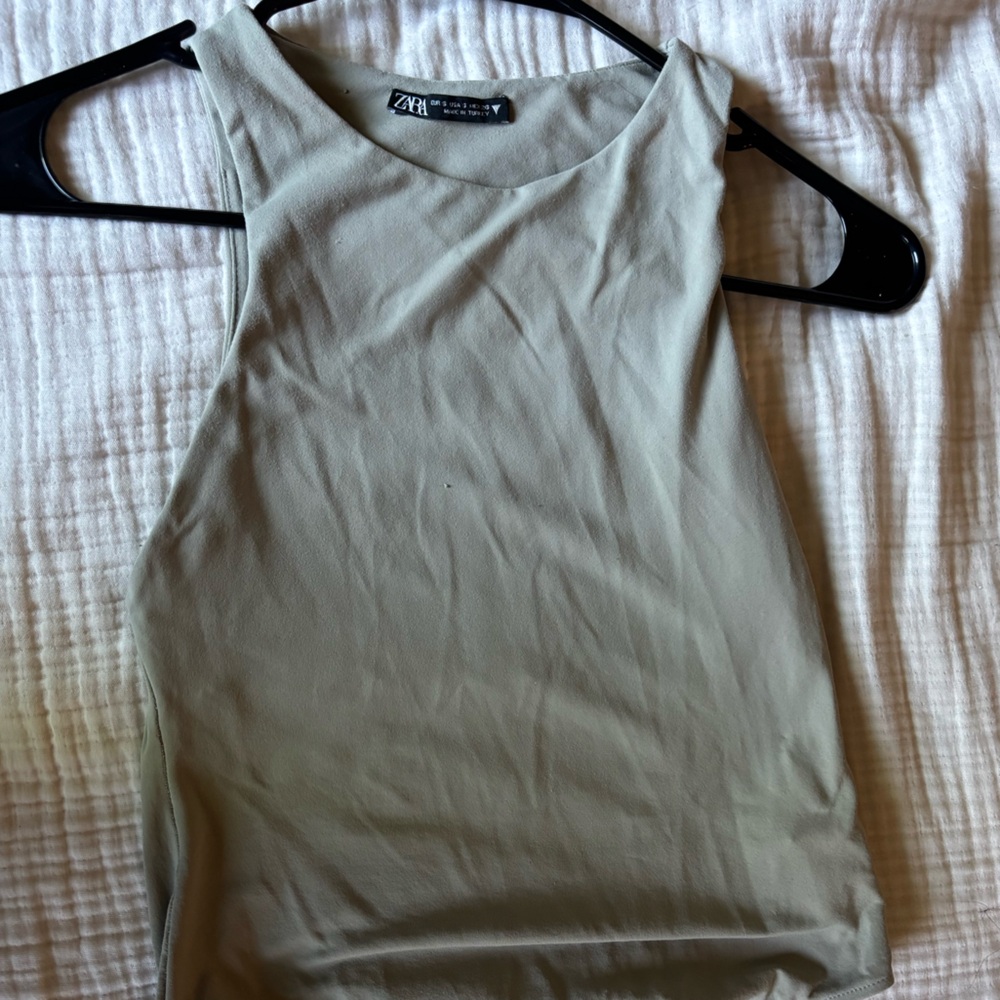 Zara Women's Olive Tank Top